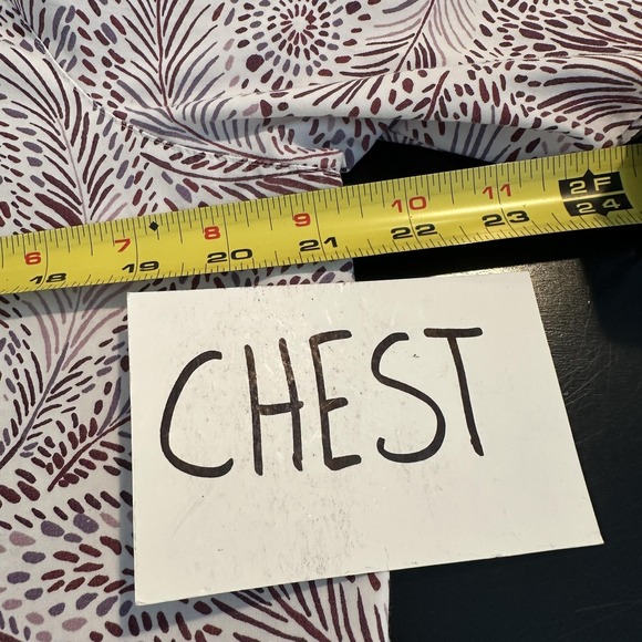 Foxcroft for Appleseed's Shirt Womens 14 Burgundy Wrinkle Free Long Sleeve Top - Picture 7 of 9